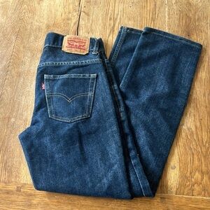 LEVIS 511  BIG E LEATHER PATCH SLIM FIT